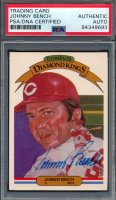 Johnny Bench Signed 1983 Donruss #22 DK (PSA) at PristineAuction.com