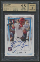 Bryce Harper 2011 Bowman Prospects #BP1B AU (BGS 9.5 | Autograph Graded 8) at PristineAuction.com
