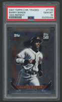 Barry Bonds 2001 Topps Chrome Traded / 1993 Reprint #T139 (PSA 10) at PristineAuction.com