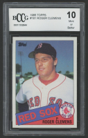 Roger Clemens 1985 Topps #181 RC (BCCG 10) at PristineAuction.com