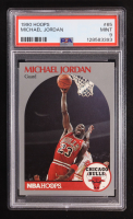 Michael Jordan 1990-91 Hoops #65 (PSA 9) at PristineAuction.com