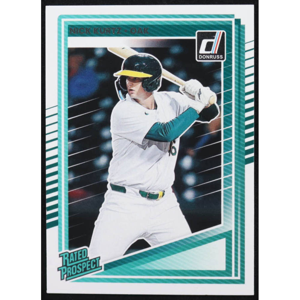 Nick Kurtz 2025 Donruss Rated Prospect #154 RC at PristineAuction.com