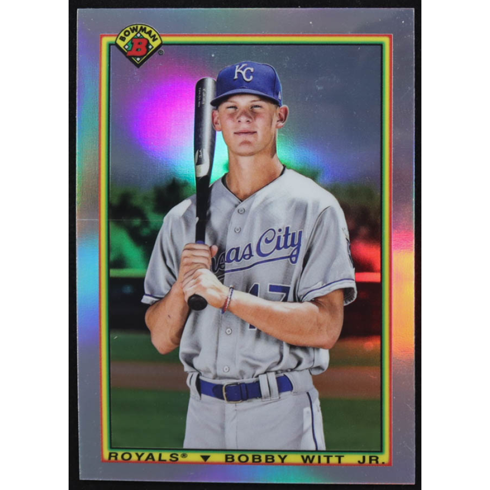Bobby Witt Jr. 2020 Bowman Chrome '90 #90BBWJ RC at PristineAuction.com