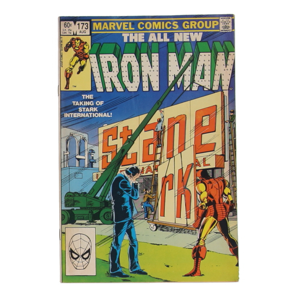 1983 "Iron Man" Issue #173 Marvel Comic Book at PristineAuction.com