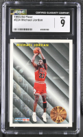 Michael Jordan 1993-94 Fleer League Leader #224 (CGC 9) at PristineAuction.com