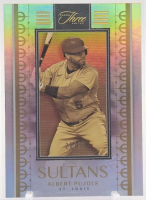 Albert Pujols 2022 Panini Three and Two Sultans Holo Gold #18 #/50 at PristineAuction.com