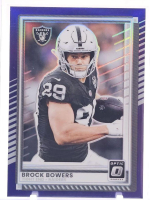 Brock Bowers 2025 Donruss Optic Purple #3 #/60 at PristineAuction.com