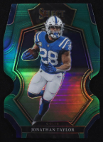 Jonathan Taylor 2022 Select Prizm Green Die Cut #144 #4/5 at PristineAuction.com