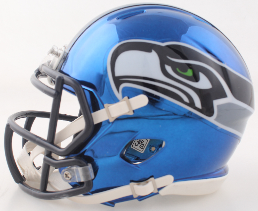 Jaxon Smith-Njigba Signed Seahawks Chrome Alternate Speed Mini Helmet (Fanatics) at PristineAuction.com Jaxon Smith-Njigba Signed Seahawks Chrome Alternate Speed Mini Helmet (Fanatics) at PristineAuction.com