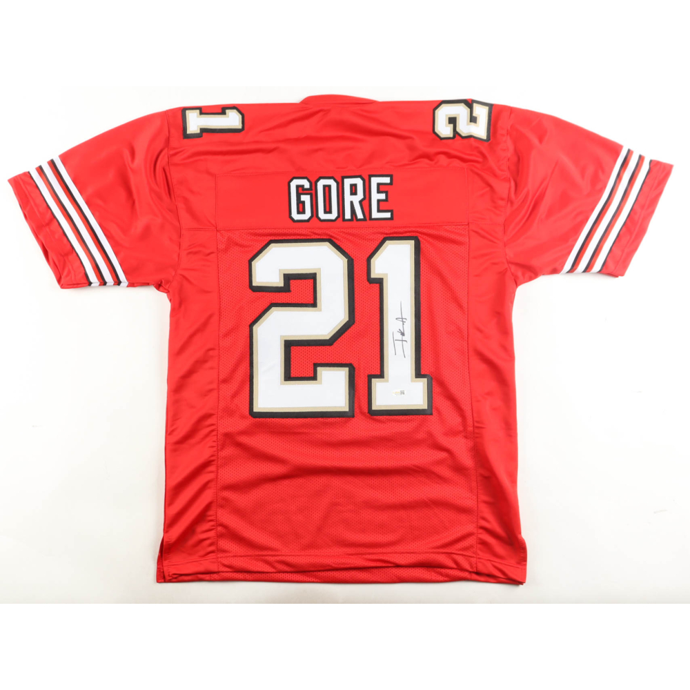 Frank Gore Signed Jersey (JSA) at PristineAuction.com