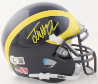 Justice Haynes Signed Michigan Wolverines Mini Helmet (Beckett) at PristineAuction.com