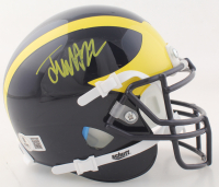Justice Haynes Signed Michigan Wolverines Mini Helmet (Beckett) at PristineAuction.com