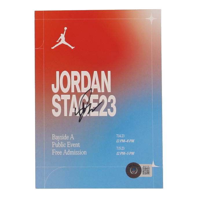 Sabrina Ionescu Signed 2023 Event Flyer (Beckett) at PristineAuction.com Sabrina Ionescu Signed 2023 Event Flyer (Beckett) at PristineAuction.com