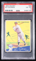 Ed Coleman 1934 Goudey #28 RC (PSA 4) at PristineAuction.com