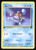 Squirtle 2000 Pokemon Team Rocket 1st Edition #68 at PristineAuction.com