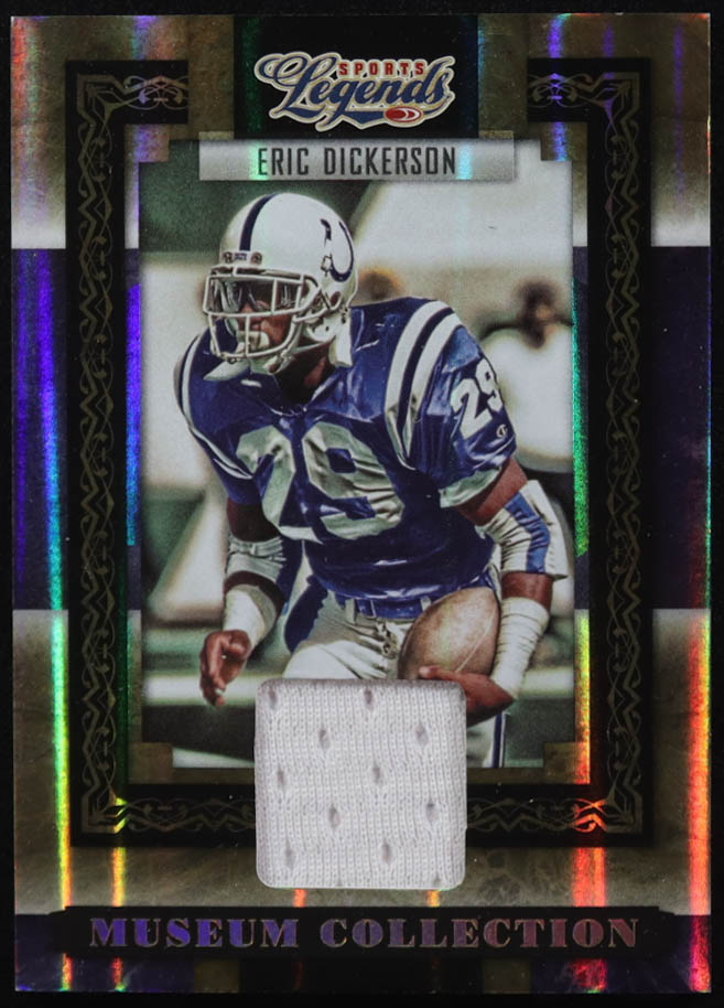 Eric Dickerson 2008 Donruss Sports Legends Museum Collection Materials Player-Worn #26 #175/250 at PristineAuction.com Eric Dickerson 2008 Donruss Sports Legends Museum Collection Materials Player-Worn #26 #175/250 at PristineAuction.com