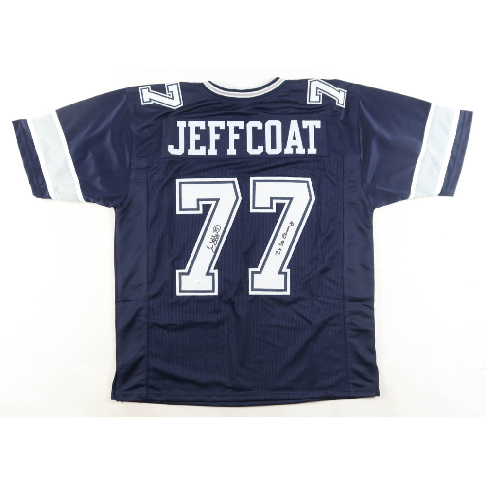 Jim Jeffcoat Signed Jersey Inscribed "2x SB Champ" (JSA) at PristineAuction.com