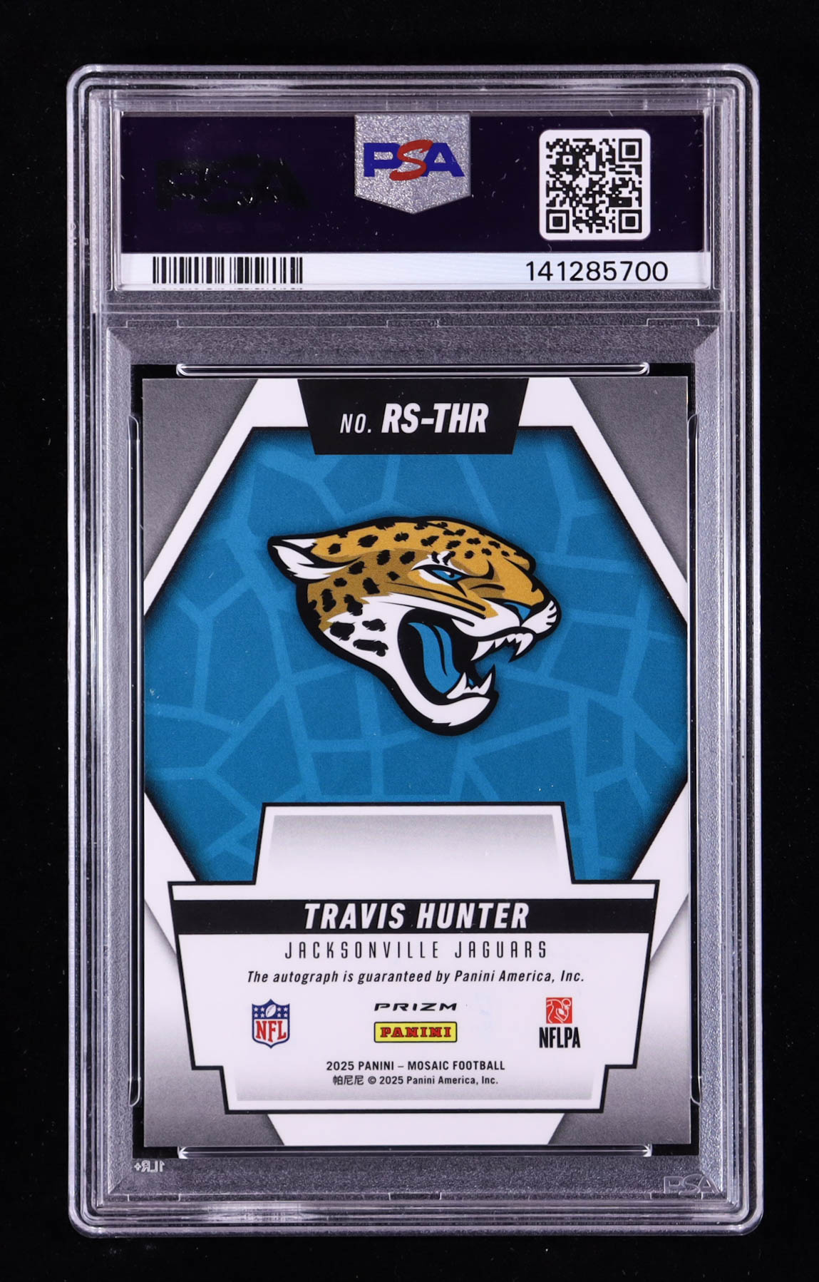 Travis Hunter 2025 Panini Mosaic Rookie Scripts #2 RC (PSA 9) at PristineAuction.com Travis Hunter 2025 Panini Mosaic Rookie Scripts #2 RC (PSA 9) at PristineAuction.com
