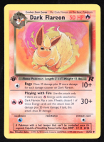 Dark Flareon 2000 Pokemon Team Rocket 1st Edition #35 at PristineAuction.com