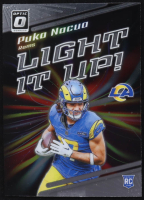Puka Nacua 2023 Donruss Optic Light it Up #16 RC at PristineAuction.com