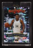 Giannis Antetokounmpo 2025 Wild Card Holiday Hits Crystals #GA #2/2 at PristineAuction.com
