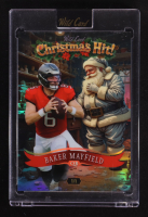 Baker Mayfield 2025 Wild Card Holiday Hits Christmas Hit Holo #BM #1/1 at PristineAuction.com