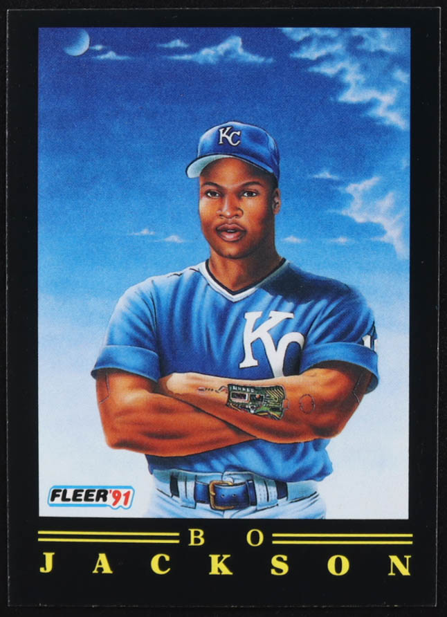 Bo Jackson 1991 Fleer Pro Vision #5 at PristineAuction.com Bo Jackson 1991 Fleer Pro Vision #5 at PristineAuction.com