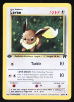 Eevee 2000 Pokemon Team Rocket 1st Edition #55 at PristineAuction.com
