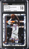 Shai Gilgeous-Alexander 2025-26 Topps Diamante Foil #115 (CGC 10) at PristineAuction.com