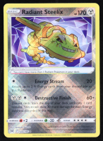Radiant Steelix 2022 Pokemon TCG Sword & Shield Lost Origin #124 at PristineAuction.com