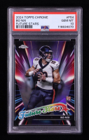 Bo Nix 2024 Topps Chrome Future Stars #FS4 RC (PSA 10) at PristineAuction.com