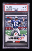 Tom Brady 2006 Topps EA Sports Madden #13 (PSA 8) at PristineAuction.com
