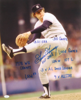 Rich "Goose" Gossage Signed Yankees 16x20 Photo with Multiple Career Inscriptions (JSA) at PristineAuction.com