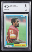 Art Monk 1981 Topps #194 (BCCG 8) at PristineAuction.com