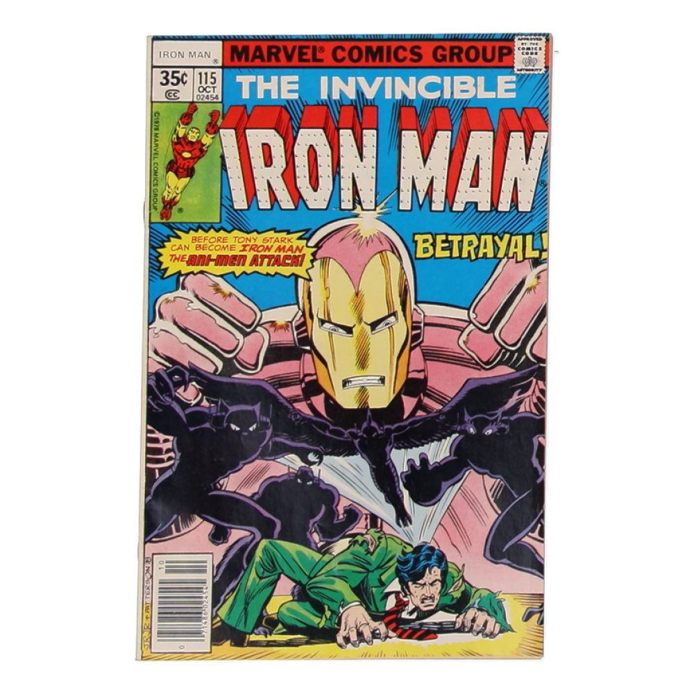 1978 "The Invincible Iron Man" Issue #115 Marvel Comic Book at PristineAuction.com
