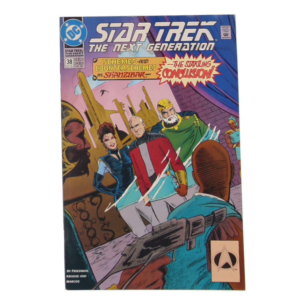 1992 "Star Trek: The Next Generation" Issue #38 DC Comic Book at PristineAuction.com