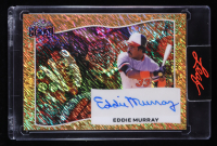 Eddie Murray 2025 Leaf Metal Independence Day Autographs Hot Dog Gold Shimmer #BAEM1 #1/1 at PristineAuction.com