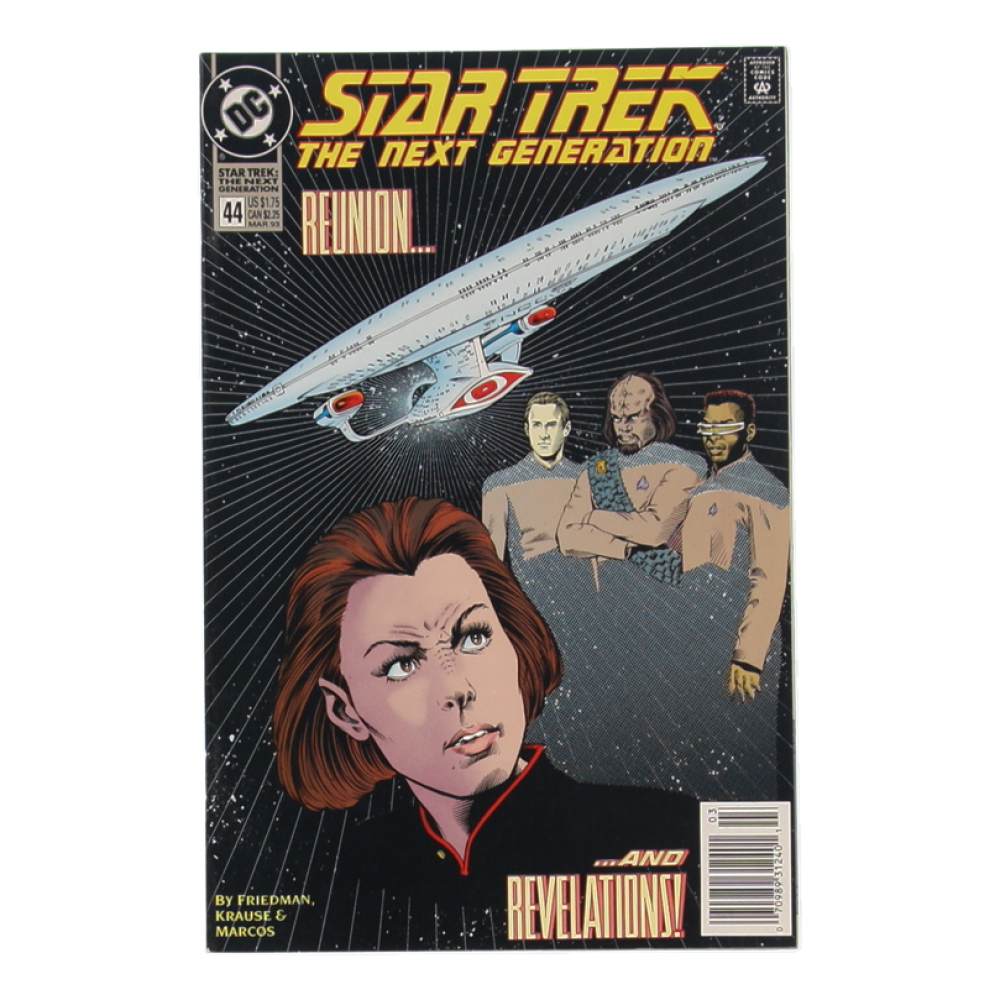 1993 "Star Trek: The Next Generation" Issue #44 DC Comic Book at PristineAuction.com