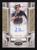 Steven Kwan 2024 Topps Tier One Break Out Autographs #BOASK #005/199 at PristineAuction.com