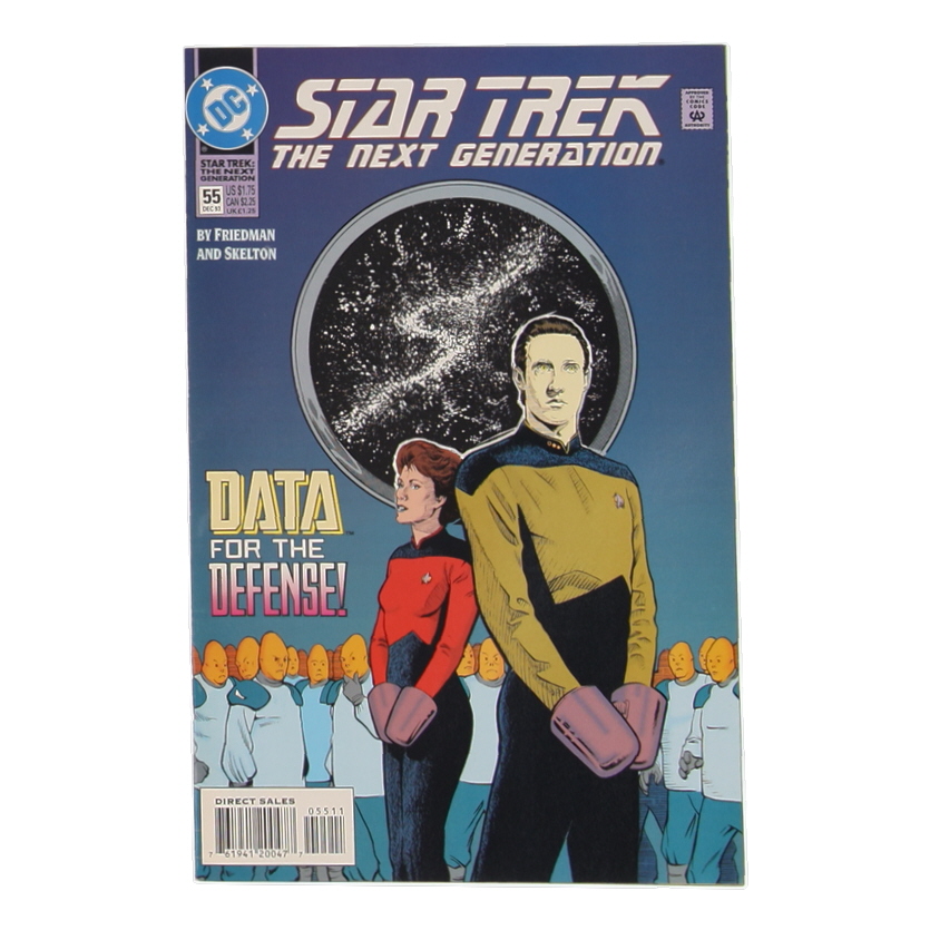 1993 "Star Trek: The Next Generation" Issue #55 DC Comic Book at PristineAuction.com 1993 "Star Trek: The Next Generation" Issue #55 DC Comic Book at PristineAuction.com