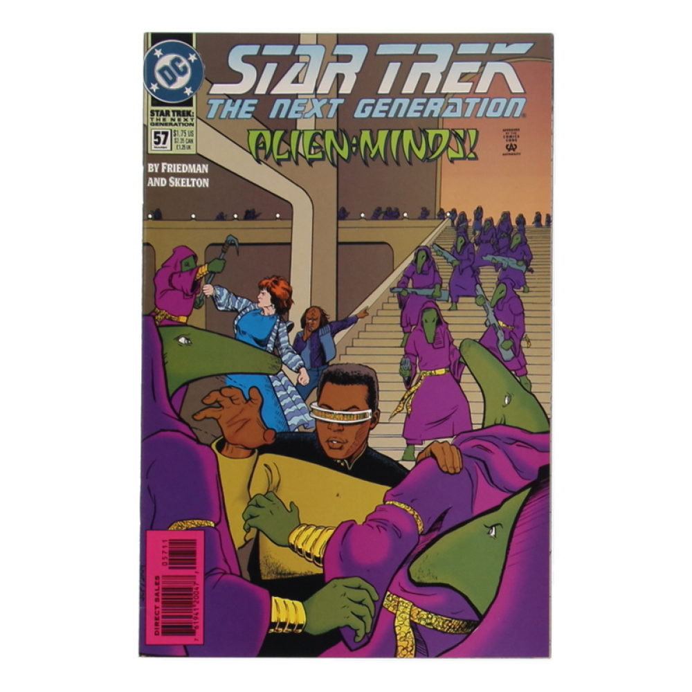 1994 "Star Trek: The Next Generation" Issue #57 DC Comic Book at PristineAuction.com
