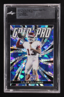 Caleb Williams 2022 Leaf Pro Set Draft & Prospect Goin' Pro Crystal Blue Pre-Production Proof RC #1/1 at PristineAuction.com