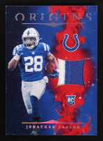 Jonathan Taylor 2020 Panini Origins Rookie Patches Red #16 RC #76/99 at PristineAuction.com