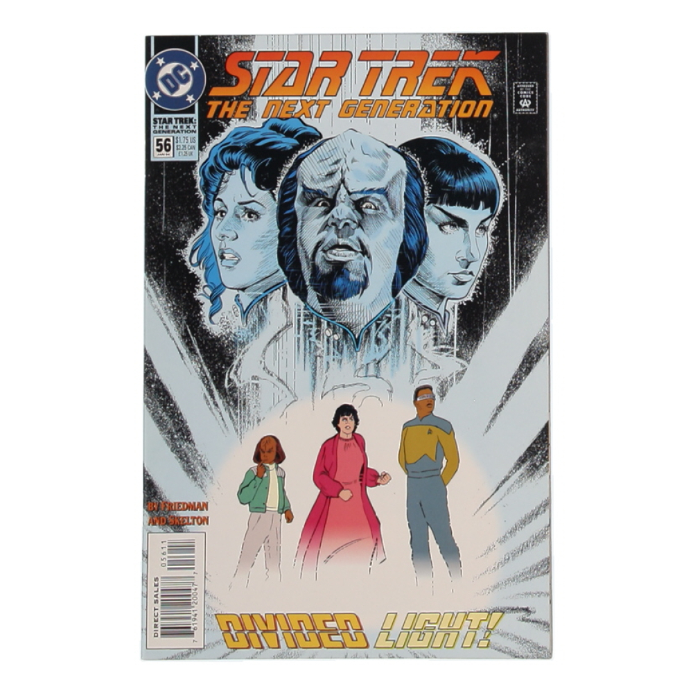 1994 "Star Trek: The Next Generation" Issue #56 DC Comic Book at PristineAuction.com