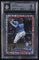 Junior Caminero 2024 Topps '89 Topps Foil #89B50 RC (BGS 9) at PristineAuction.com