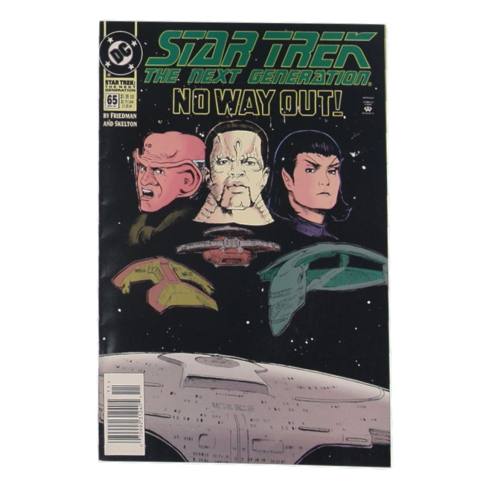 1994 "Star Trek: The Next Generation" Issue #65 DC Comic Book at PristineAuction.com