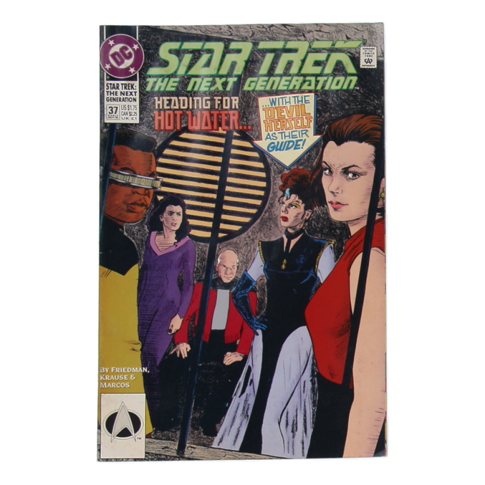 1992 "Star Trek: The Next Generation" Issue #37 DC Comic Book at PristineAuction.com