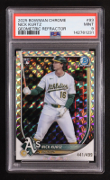 Nick Kurtz 2025 Bowman Chrome Geometric Refractors #93 #441/499 RC (PSA 9) at PristineAuction.com