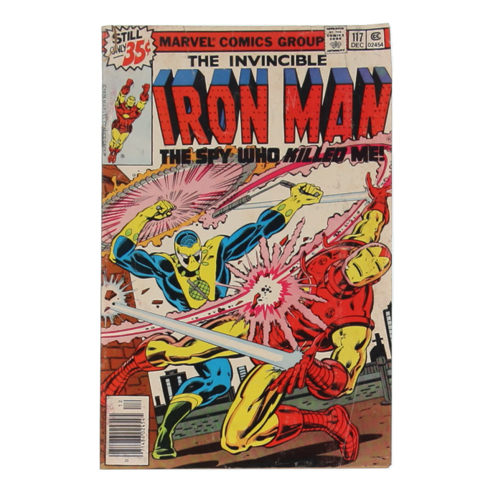 1978 "The Invincible Iron Man" Issue #117 Marvel Comic Book at PristineAuction.com