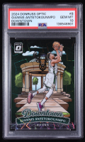 Giannis Antetokounmpo 2024-25 Donruss Optic Downtown #8 (PSA 10) at PristineAuction.com